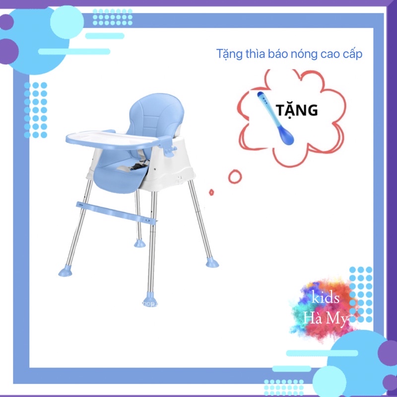 GHẾ ĂN DẶM CHO BÉ HÀNG CAO CẤP Full NỘI THẤT ( kèm đệm luôn)