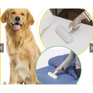 Cây lăn lông chó mèo - Lăn tĩnh điện hút lông thú cưng làm sạch giường chăn đệ