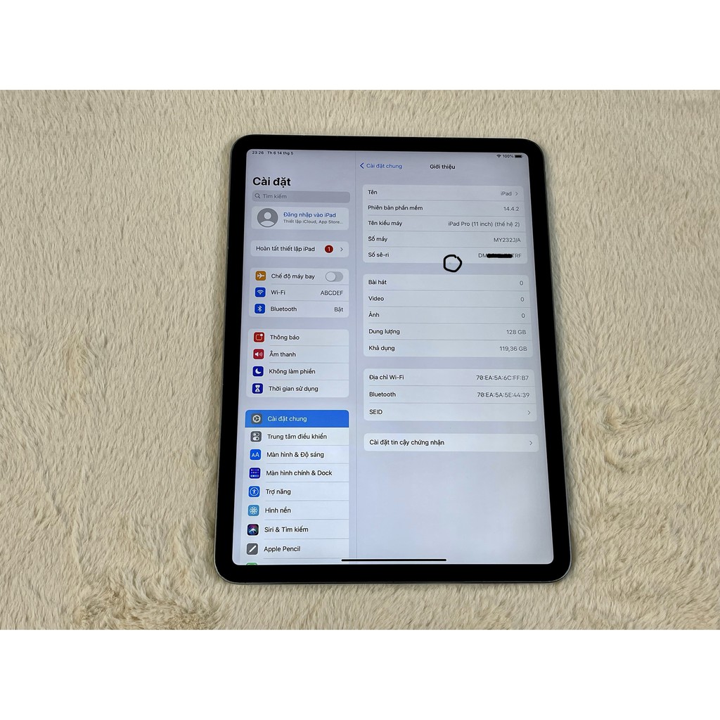 Máy tính bảng Apple iPad Pro 11 inch 2020 128GB bản WIFI | BigBuy360 - bigbuy360.vn