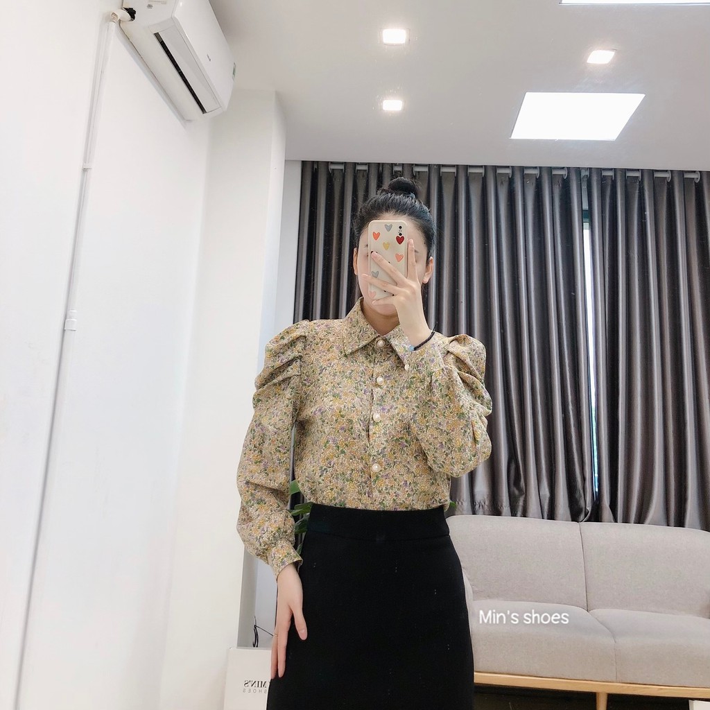 Min's Shoes - Áo 321 Hoa nhí cúc ngọc sang chảnh