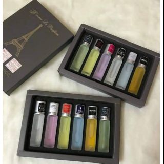 SET TINH DẦU NƯỚC HOA PHÁP 6 CHAI LĂN CAO CẤP