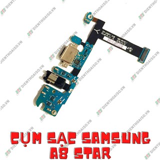 Chân sạc Samsung A8 Star