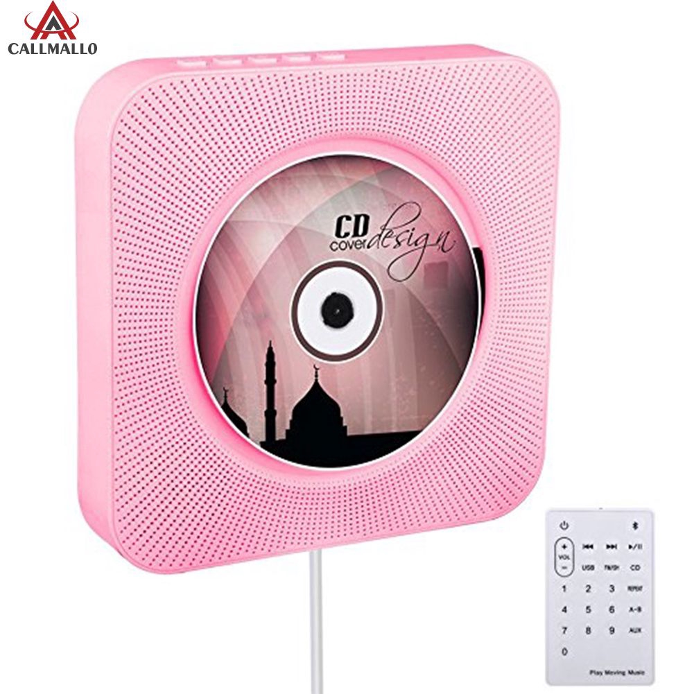 Máy nghe nhạc CD kiểu dáng tiện dụng kèm bộ phụ kiện