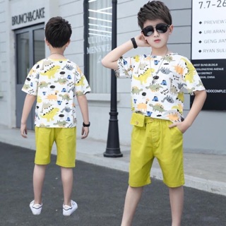 Combo bộ bé trai hàng QC