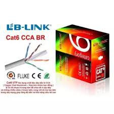 [Giá tốt] Dây cáp mạng LB link cat6, màu trắng [Uy tín]