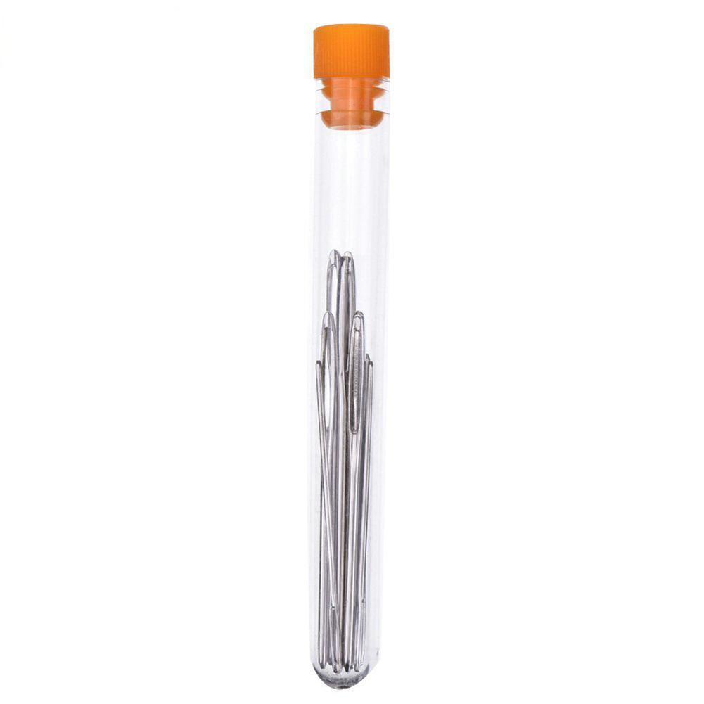 Set 9 kim may/ vá/ đan móc với lỗ xỏ kim lớn chất liệu kim loại