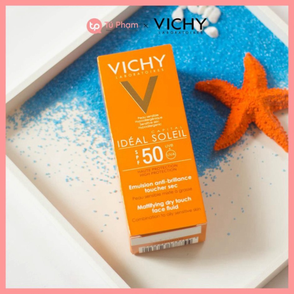 [FREESHIP_Sale khô máu] Kem Chống Nắng Vichy SPF 50 Ideal Soleil 50ml