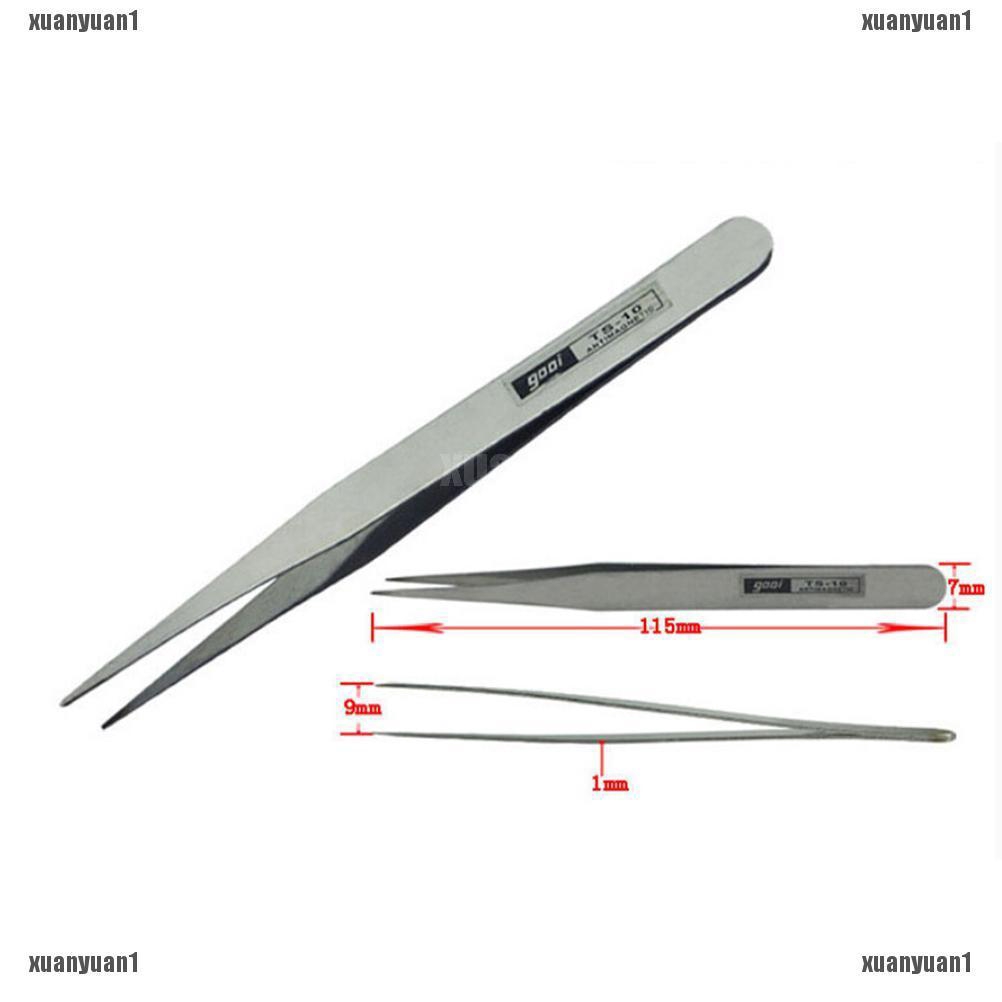 Bộ 6 Nhíp Nam Châm Bằng Thép Không Gỉ