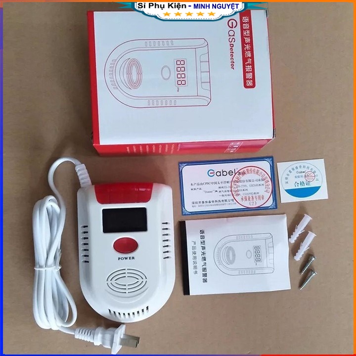 Thiết bị báo động chống nổ Gas Detector - Hàng Chuẩn - Bảo hành 6 tháng