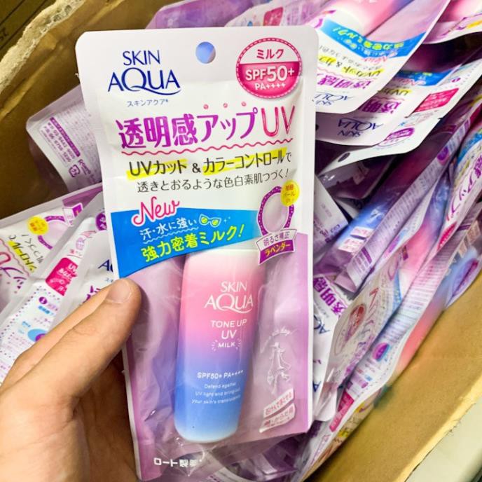 Sữa Chống Nắng SKIN AQUA Tone Up UV SPF50+ PA++++ 40ml Japmallofficial | BigBuy360 - bigbuy360.vn