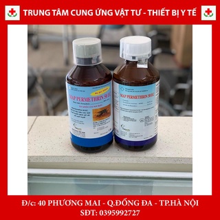 Thuốc diệt muỗi / diệt côn trùng Permethrin 50EC (chai 1 lít)