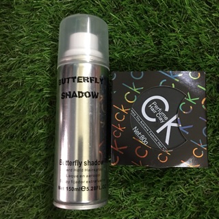 Combo sáp vuốt tóc và keo buffterfly tạo kiểu 150ml/80ml
