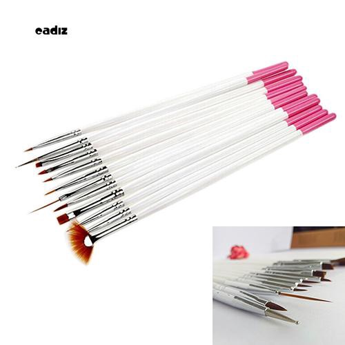 [Hàng mới về] Bộ 12 cọ vẽ trang trí móng tay nghệ thuật chất lượng cao