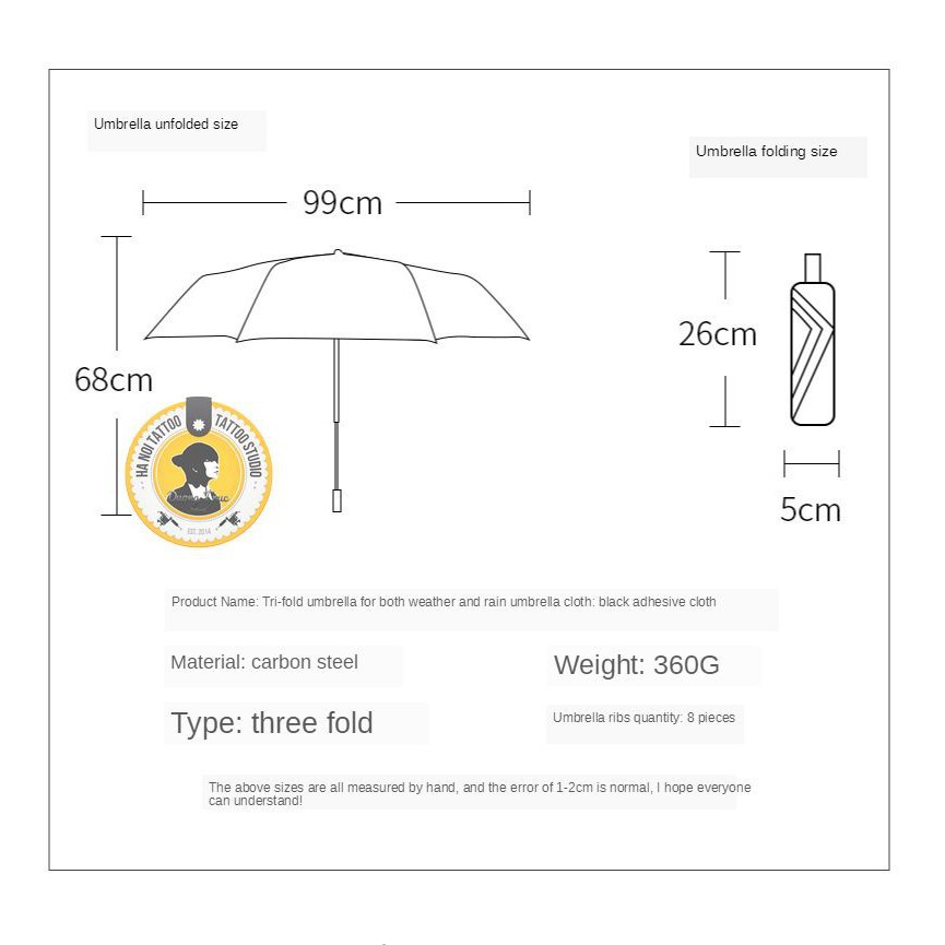 Ô Dù Hoa Cúc Hàn Quốc