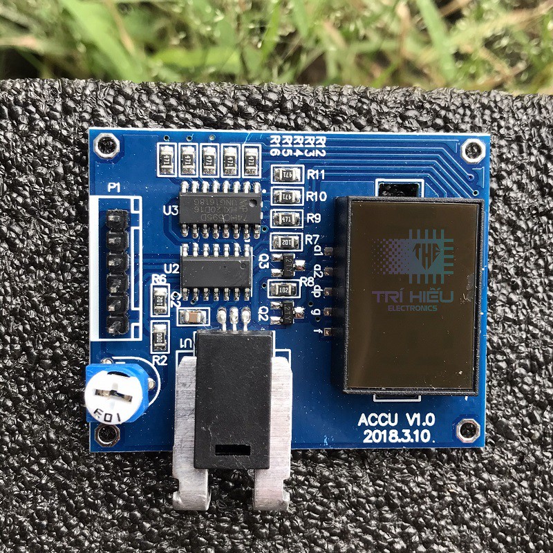 Mạch module đo và hiển thị dòng điện 30A bằng hall