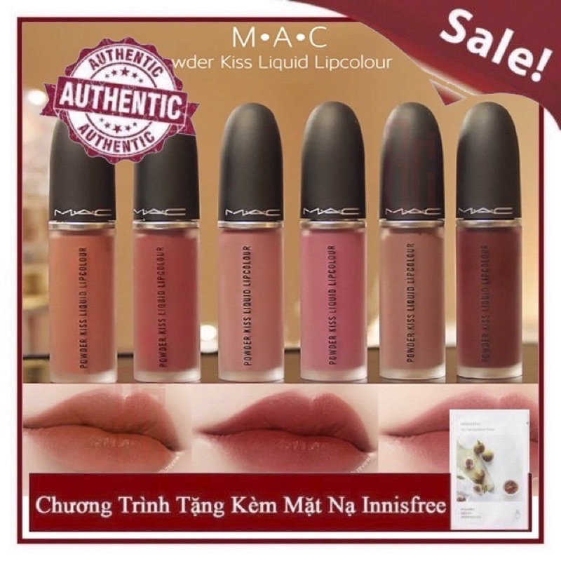 [Chính Hãng] Son Kem Mac Lì Powder Kiss Liquid Lipcolour Full Size