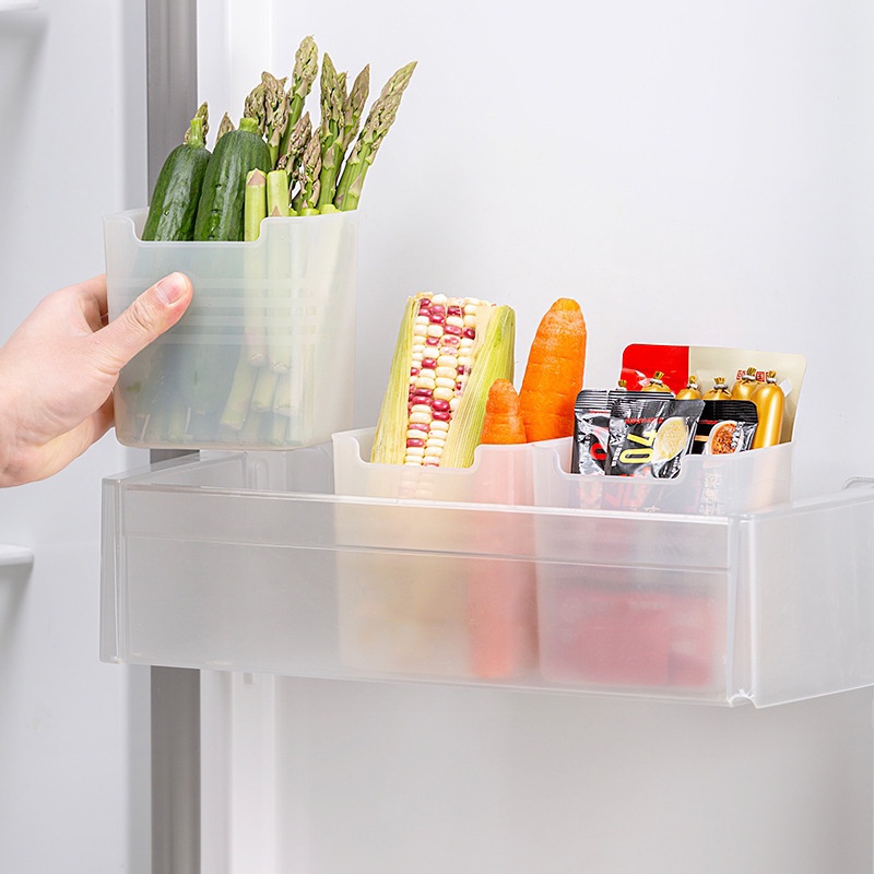 Hộp Đựng Thực Phẩm Đa Năng Gắn Cửa Tủ Lạnh Tiện Dụng