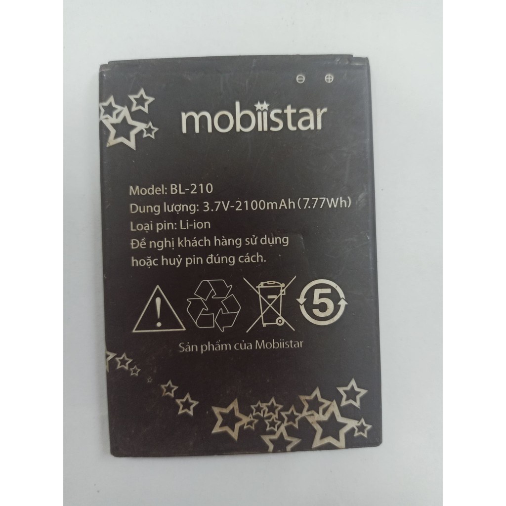 Pin Mobiistar BL-210 Cũ Zin Tháo Máy