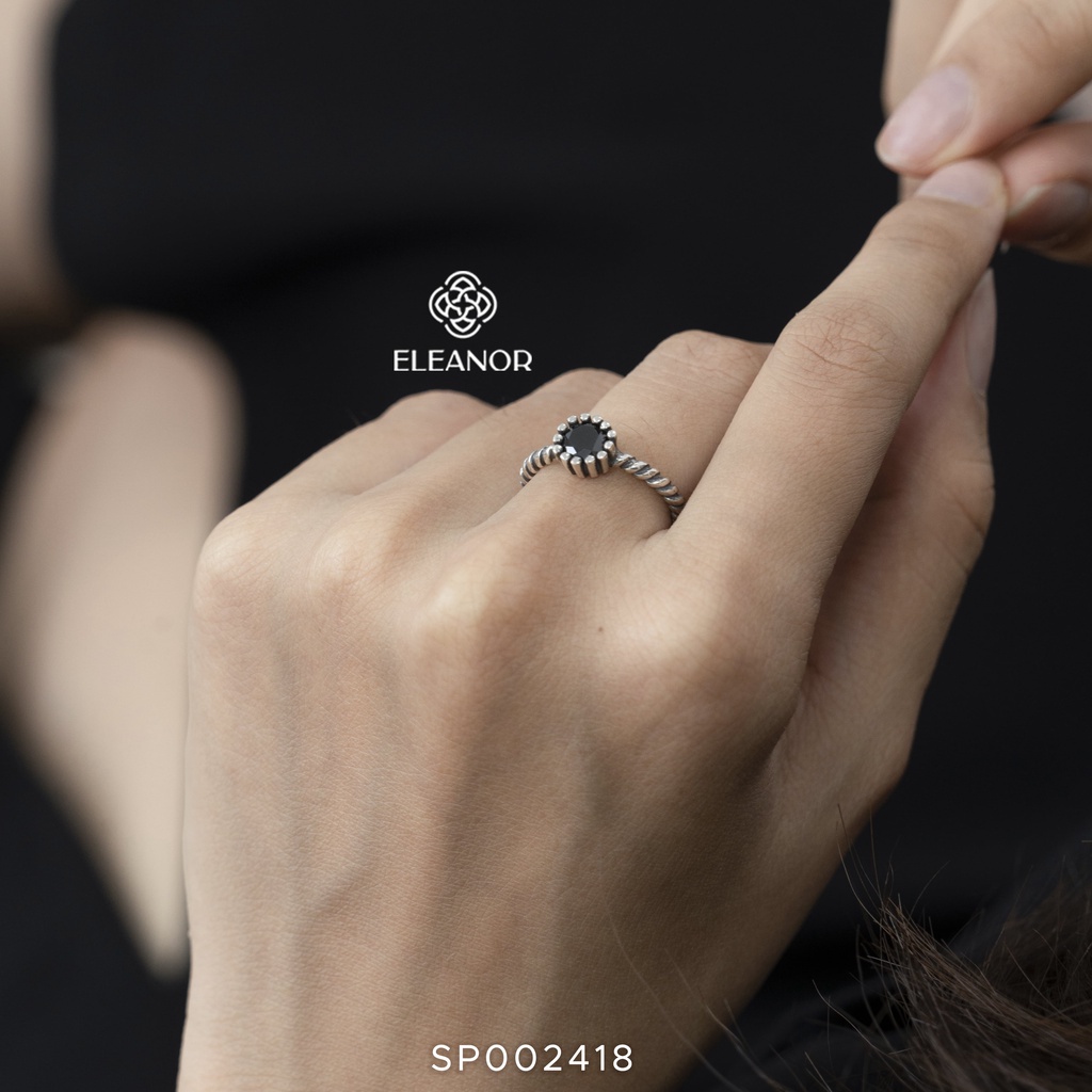 Nhẫn Bạc Eleanor Xu Hướng Vintage