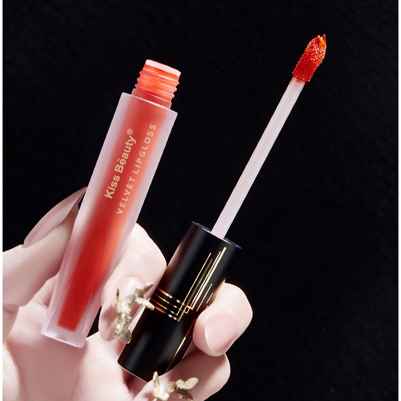 Son môi Kiss Beauty chống thấm nước và chống dính cao cấp
