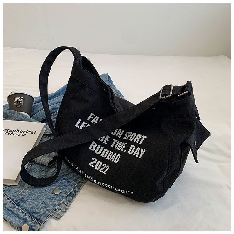 Túi Đeo Chéo Nữ vải canvas Túi Đeo Vai đi học đi chơi phong cách Hàn Quốc