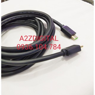 Cáp HDMI V1.4 dây tròn KING-MASTER dài 3m