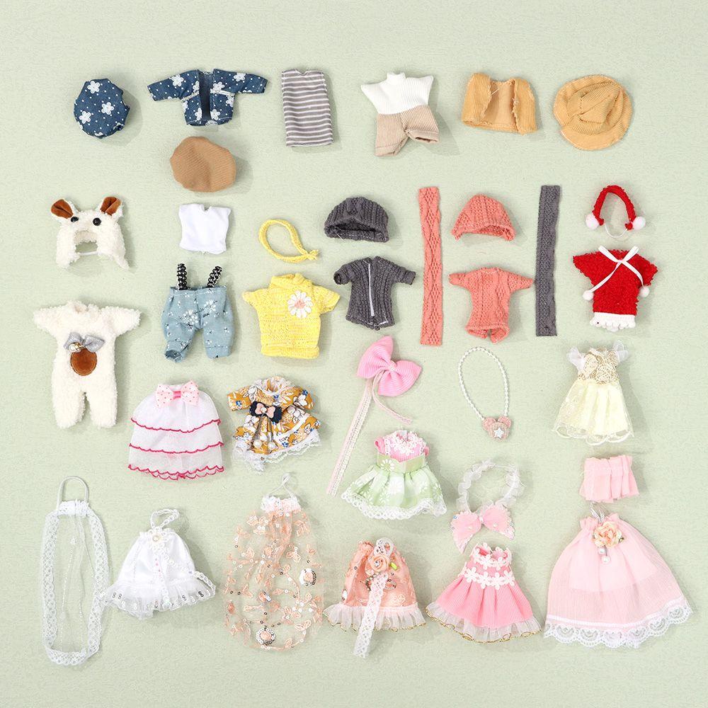 LUOL Vải May Quần Áo Búp Bê 16~17cm