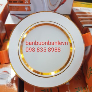 Âm trần nguồn liền thân 7w ASIA lỗ khoét linh động dùng được cho Ø76 & Ø90