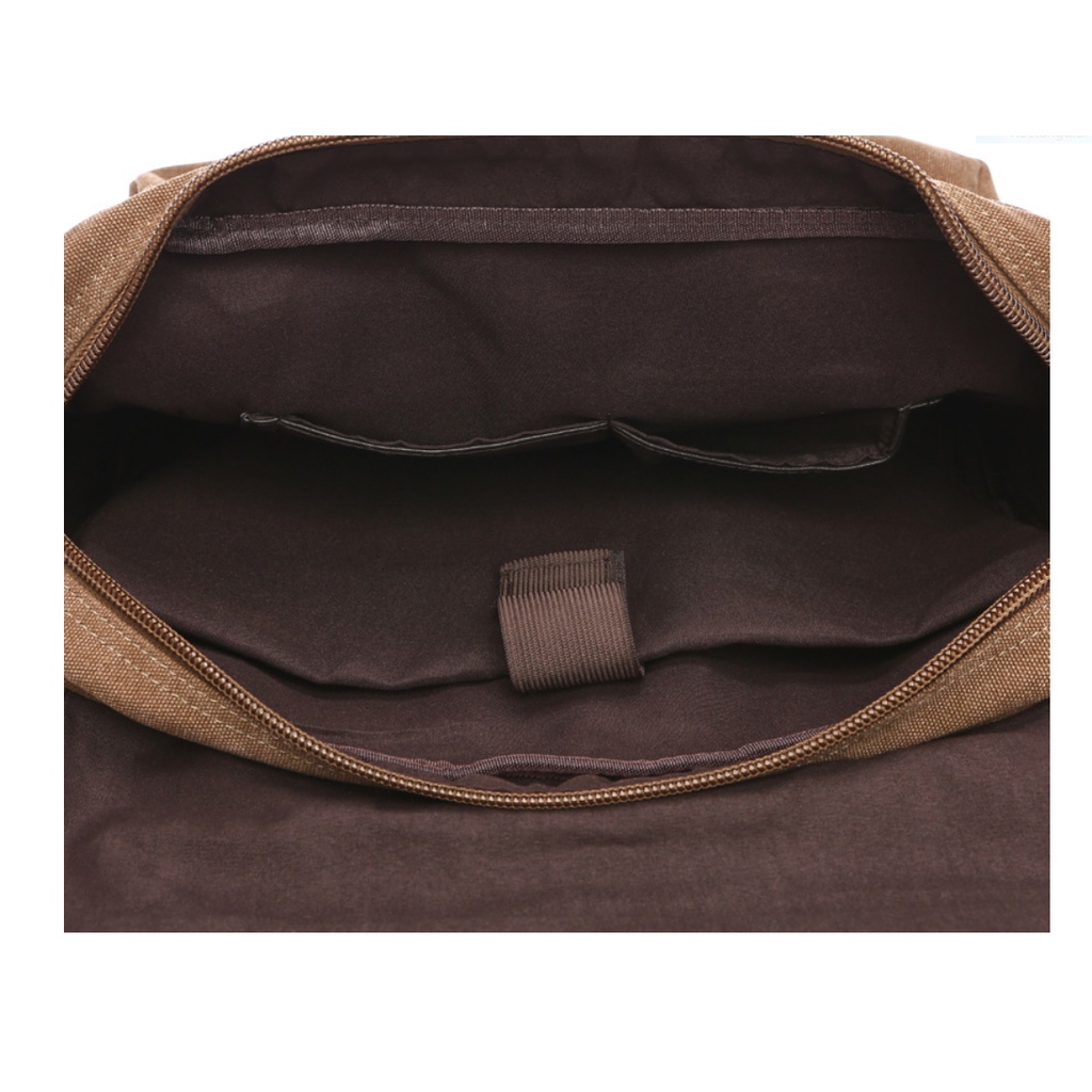 Túi đeo chéo đeo vai nam vải canvas cao cấp phong cách mới