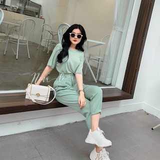 set áo thun quần baggy #bigsize từ 55=>90kg (hàng có sẵn)