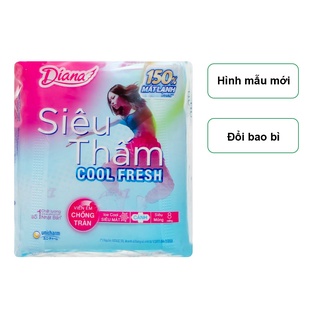 Băng vệ sinh diana siêu thấm cool 8 MIẾNG