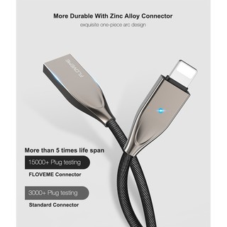 Cáp sạc nhanh iphone floveme