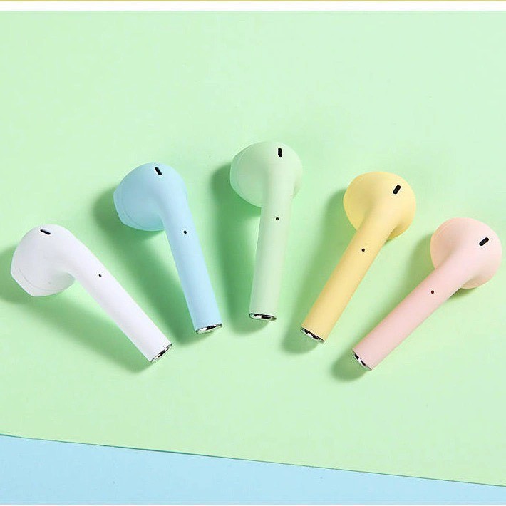 Tai nghe nhét tai bluetooth TWS i12 phiên bản kim loại màu sắc xinh xắn dành cho mọi dòng điện thoại | BigBuy360 - bigbuy360.vn