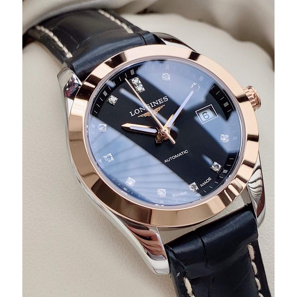 Đồng hồ nữ Lo.ngi.nes Conquest Classic 18K Ladies L2.285.5.58.3