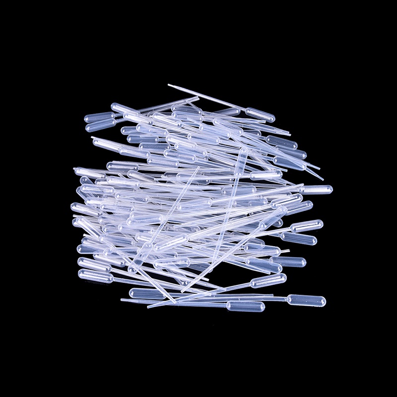 100 Ống Hút Nhỏ Giọt 0.5ml Bằng Polyethylene Dùng Một Lần