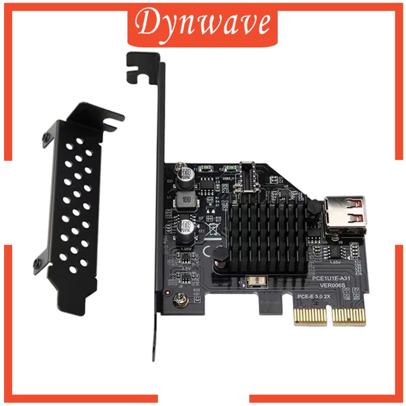 [DYNWAVE] USB3.1 Expansion Card 10 Gbit/s PCI Express 3.0 X2 Adapter for Desktop