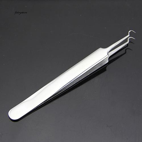 Kẹp nặn mụn đầu đen bằng thép không gỉ chiều dài 11cm tiện dụng