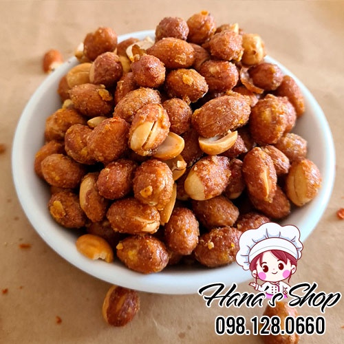 Lạc rang (đậu phộng) tỏi ớt