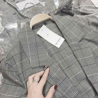 Áo Blazer kẻ