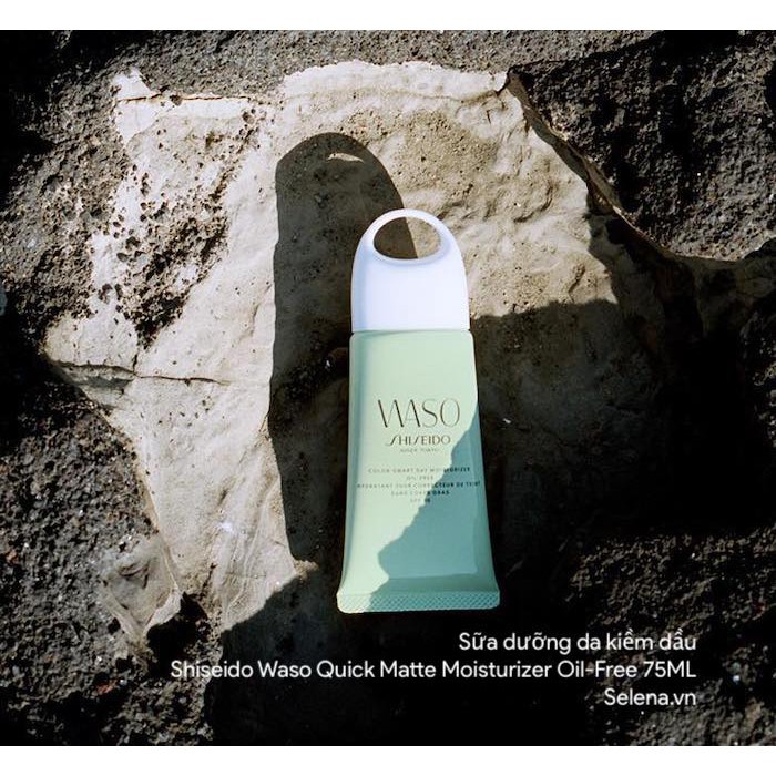 [CHÍNH HÃNG] Sữa dưỡng da kiềm dầu Shiseido Waso Quick Matte Moisturizer Oil-Free 75ML