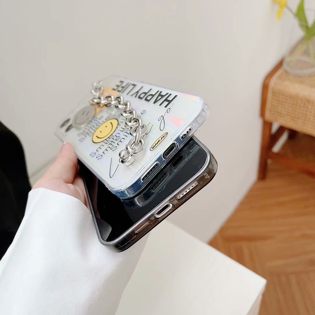 Ốp Lưng Chống Sốc Phối Dây Đeo Tay Cho Iphone 12pro Max 12mini 11pro Max Xs Max Xr Se 2020 7 8 Plus | BigBuy360 - bigbuy360.vn