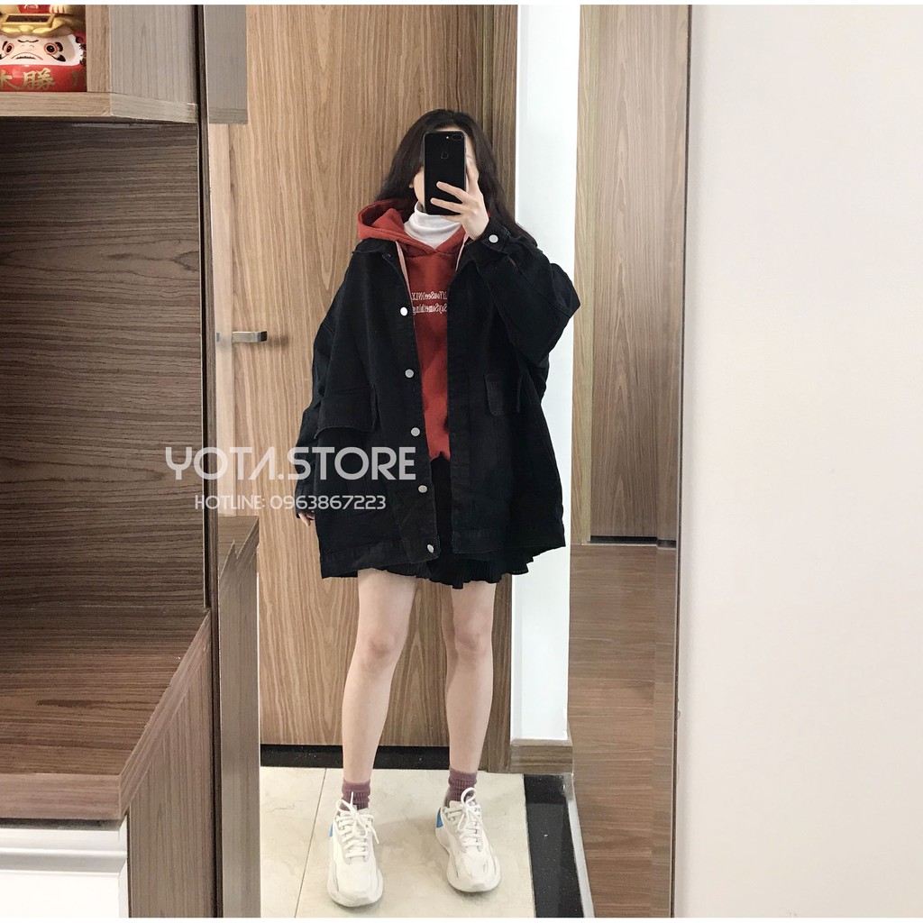 Áo khoác jeans màu - CV39 | BigBuy360 - bigbuy360.vn