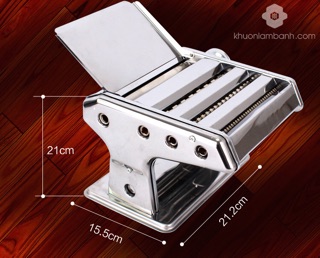Máy cán mì cắt mì 3 lưỡi dao
