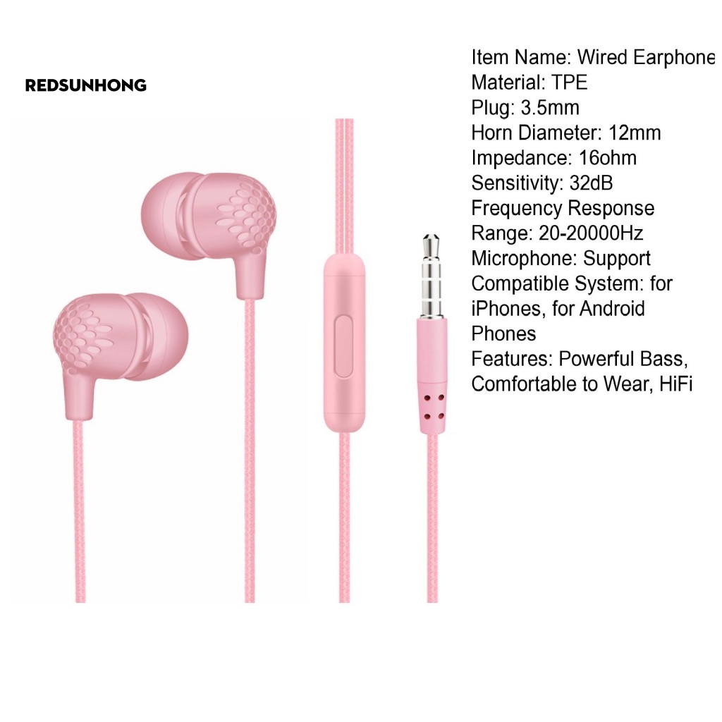 Tai Nghe Chơi Game Có Dây RSH.z Siêu Trầm Jack 3.5mm