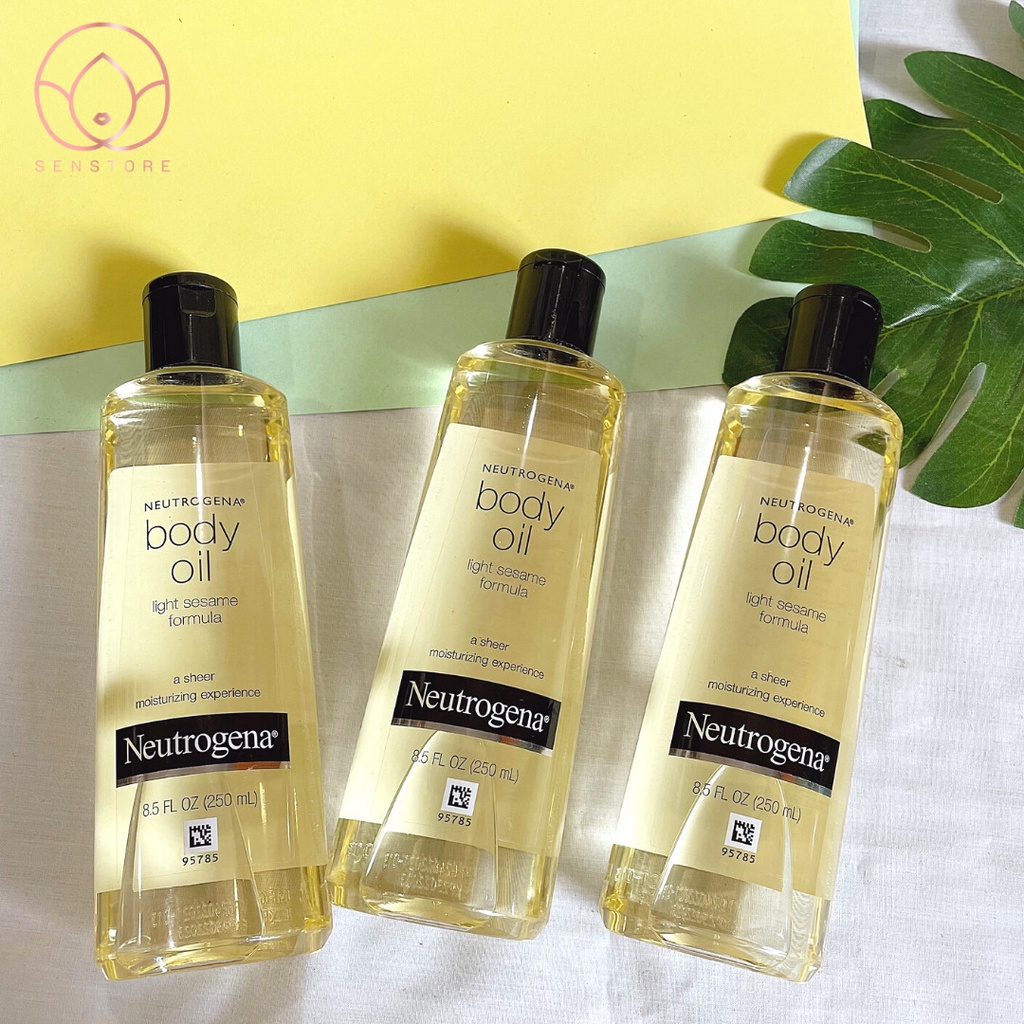 DẦU DƯỠNG THỂ NEUTROGENA BODY OIL LIGHT SESAME FORMULA