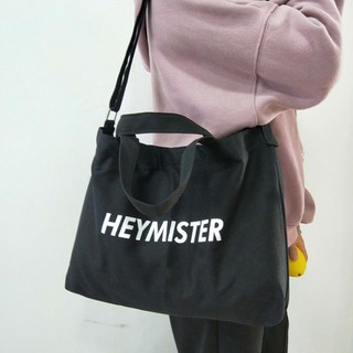 Túi đeo chéo nam nữ vải canvas cao cấp size lớn HEYMISTER