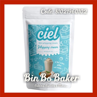 Bột whipping cream khô hiệu ciel - gói 1kg