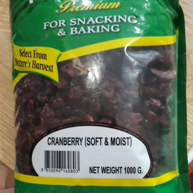 100g Nam việt quất khô ⚡ CHẤT LƯỢNG CAO ⚡ nam việt quất Thái Lan heritage có thể dùng chung với kem, sữa chua, đồ uống