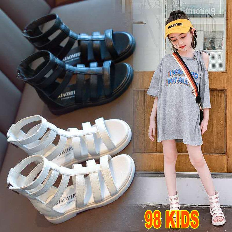 Dép sandal chiến binh cao cấp cho bé da đế mềm giản dị chống trơn trượt trẻ em [SDG11]