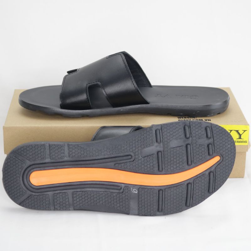 Dép nam quai ngang chữ H Giavy D901